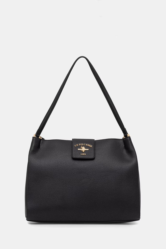 U.S. Polo Assn. kabelka typu shopper dámska STANFORD čierna BEUSS9073WVP