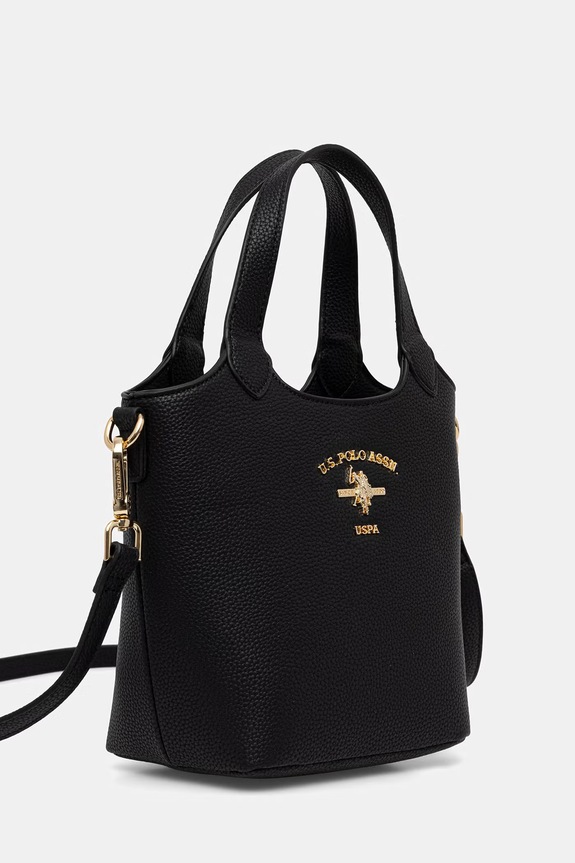 U.S. Polo Assn. crossbody kabelka dámska z imitácie kože STANFORD BEUSS9075WVP čierna SS26