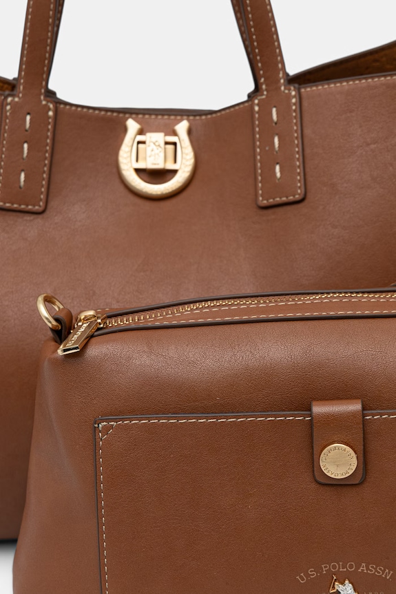 Kabelka U.S. Polo Assn. MIDDLETON BIU0M8869WVP hnedá AA00