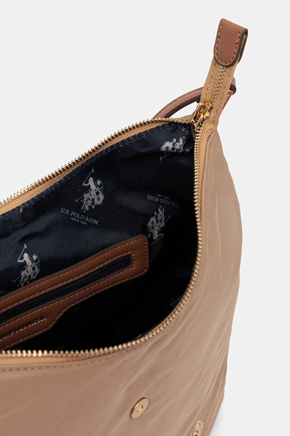 U.S. Polo Assn. kabelka dámska HOUSTON BIUHU8886WZC béžová