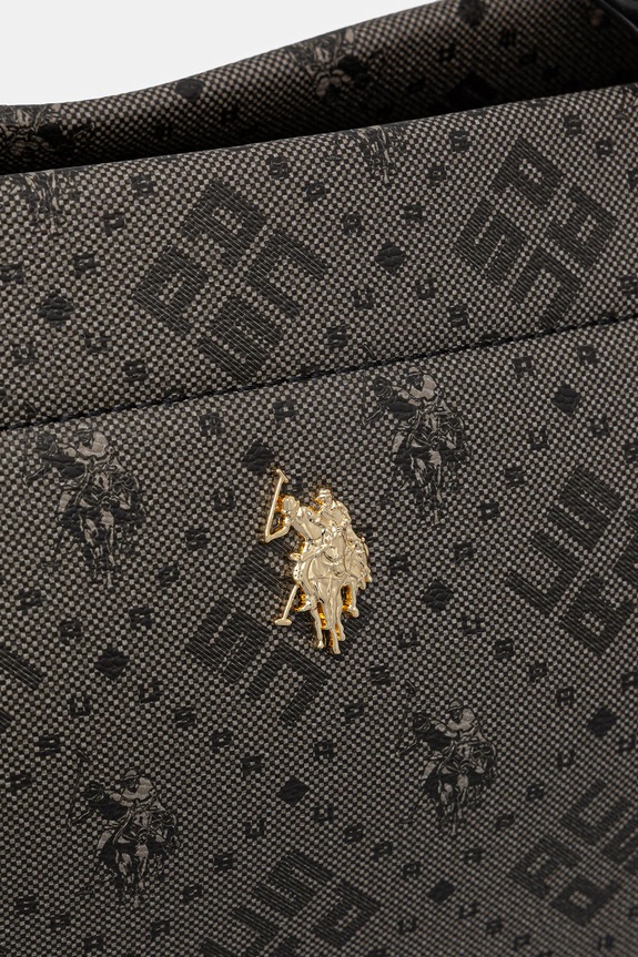 Kabelka U.S. Polo Assn. HAMPTON sivá BIUN28890WVP