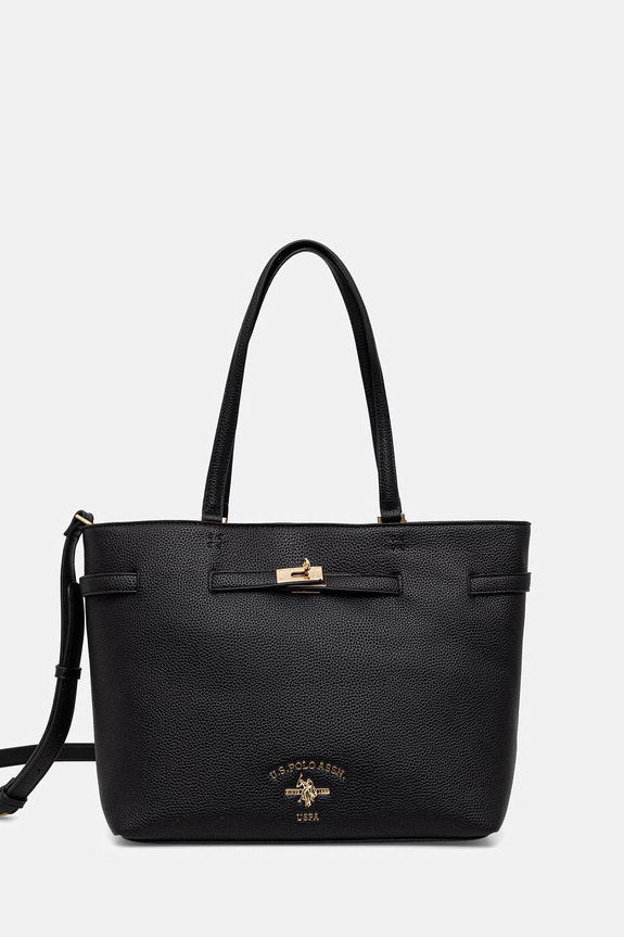 Чанта U.S. Polo Assn. STANFORD изкуствен черен BIUSS8881WVP