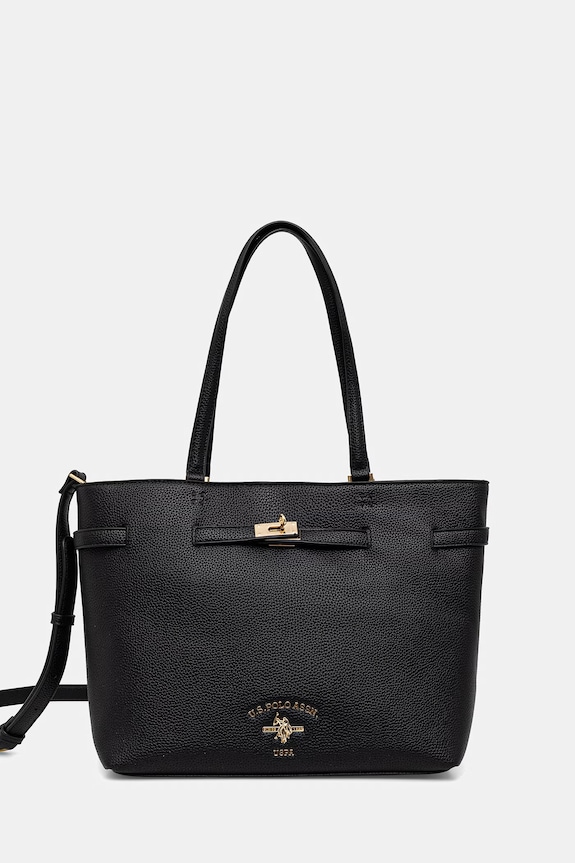 Чанта U.S. Polo Assn. STANFORD изкуствен черен BIUSS8881WVP