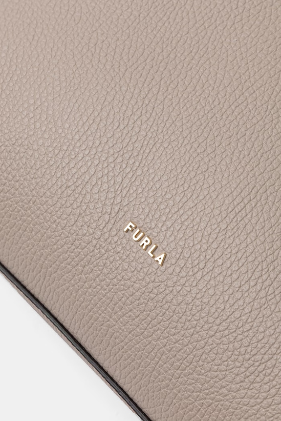 Furla poșetă de piele Lara L bej WBO1876.HSF000.4488S