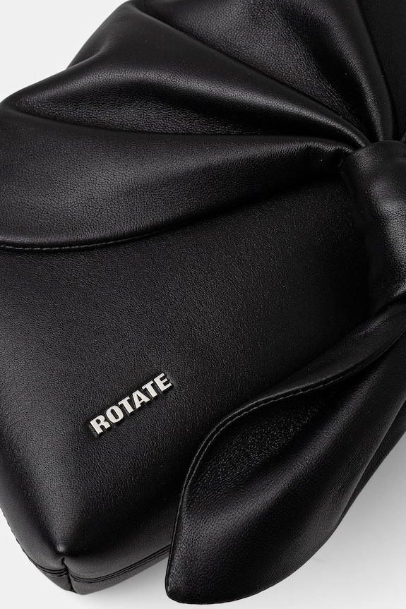 Rotate poșetă de piele negru 116120100