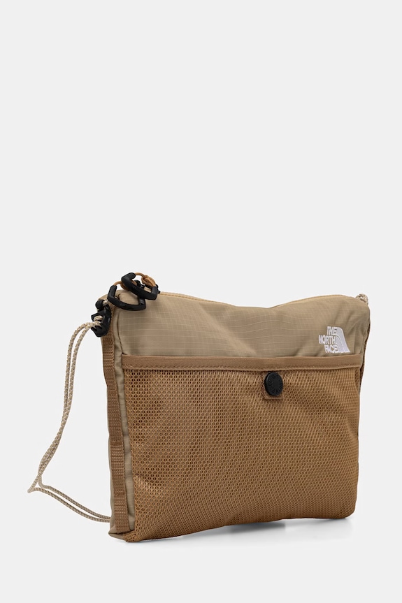 The North Face μικρή γυναικεία τσάντα Terra Lumbar 1L NF0A81EPLK51 καφέ SS26