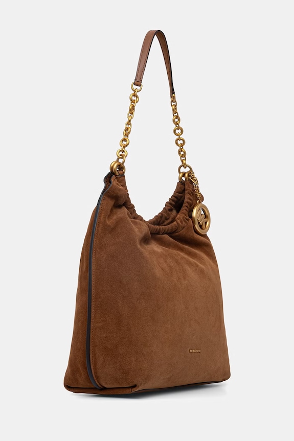 MICHAEL Michael Kors shopper γυναικεία δερμάτινη 30S6A15L7S καφέ SS26
