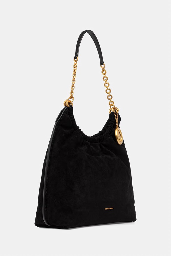 MICHAEL Michael Kors shopper γυναικεία δερμάτινη 30S6A15L7S μαύρο SS26