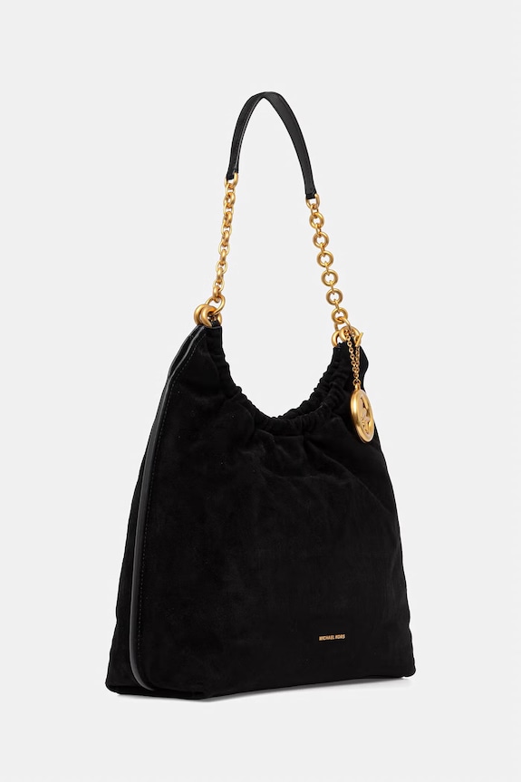 MICHAEL Michael Kors shopper γυναικεία δερμάτινη 30S6A15L7S μαύρο SS26