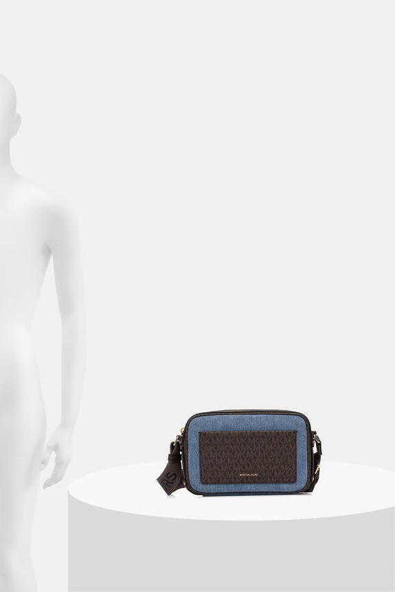 MICHAEL Michael Kors crossbody kabelka dámska rifľová 32S6G5VC9C