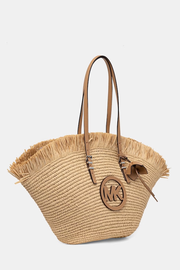 MICHAEL Michael Kors coș pentru femei, cu imitație de piele 30S6S9FT9Y bej SS26