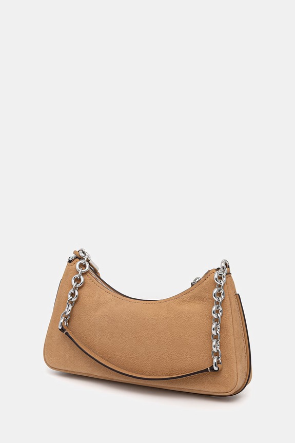 Accesorii MICHAEL Michael Kors geantă din nubuck 32R6SY5W6L bej