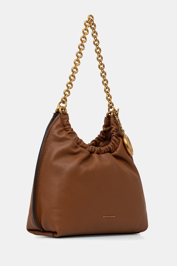 MICHAEL Michael Kors torebka damska skórzana 32S6A50C6L brązowy SS26