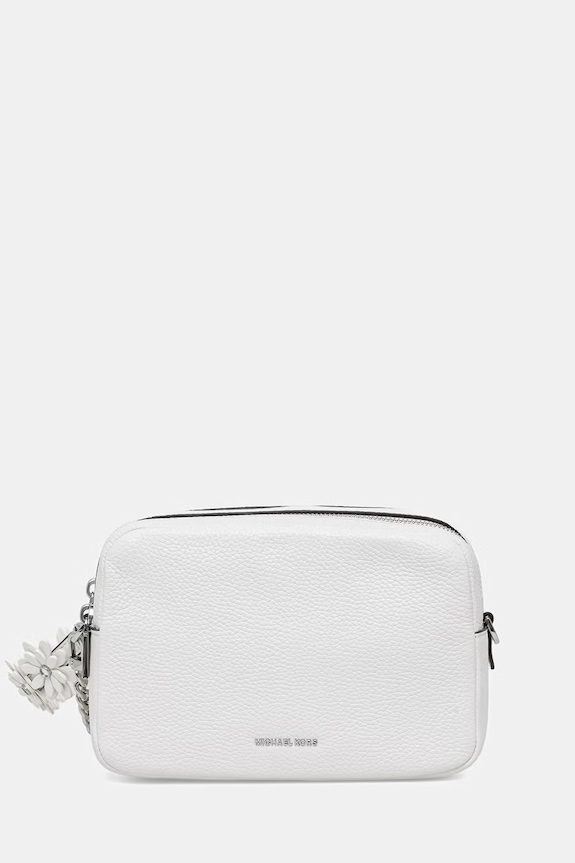 MICHAEL Michael Kors crossbody torba za žene kožna bijela 32S6SYTC6U