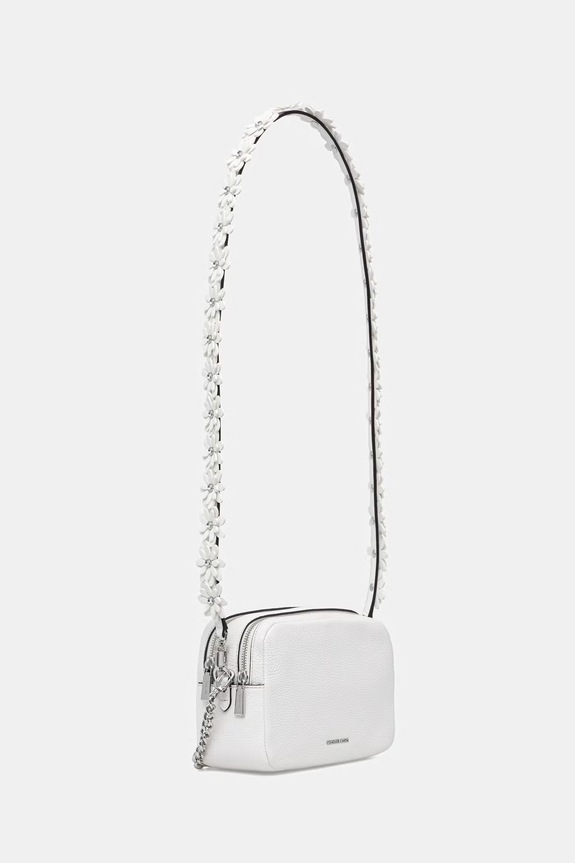 MICHAEL Michael Kors crossbody torba za žene kožna 32S6SYTC6U bijela SS26