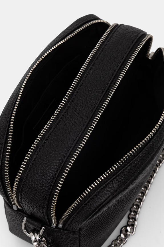 MICHAEL Michael Kors crossbody kabelka dámska kožená 32S6SYTC6U čierna
