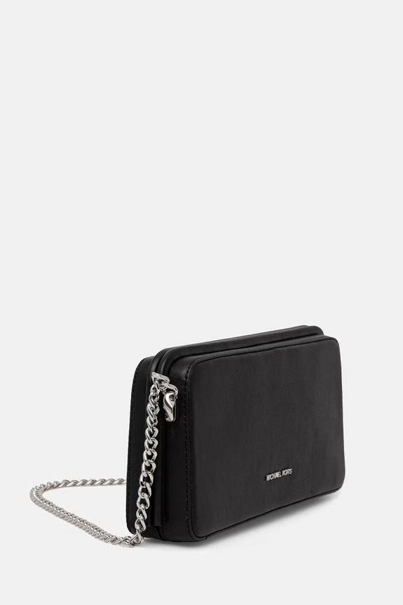 MICHAEL Michael Kors kopertówka damska skórzana 30S6S14C6L czarny SS26