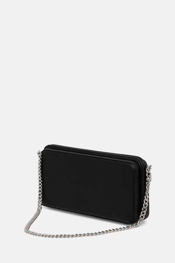 Akcesoria MICHAEL Michael Kors kopertówka damska skórzana 30S6S14C6L czarny