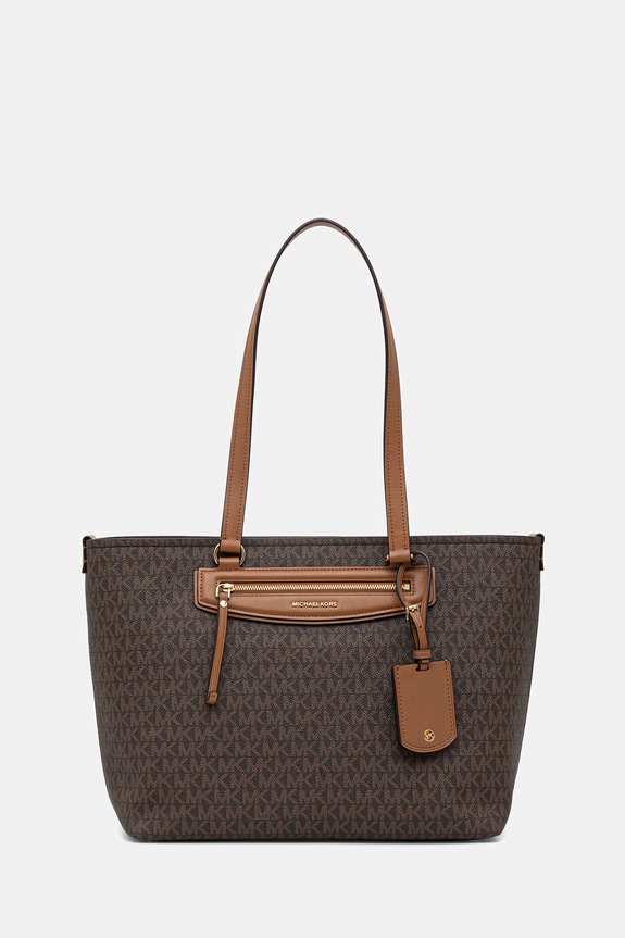 MICHAEL Michael Kors geantă shopper de damă cu imitație de piele maro 30S6GTVT2B