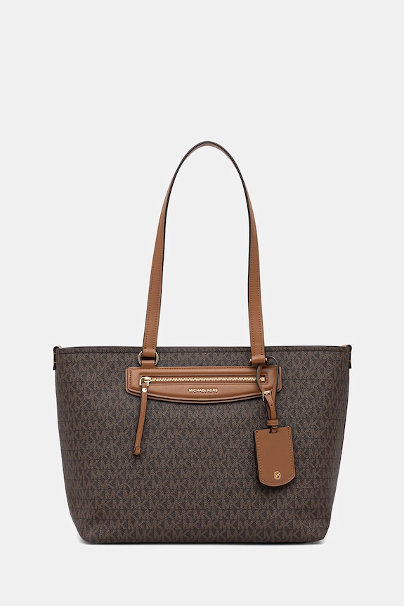 MICHAEL Michael Kors geantă shopper de damă cu imitație de piele maro 30S6GTVT2B