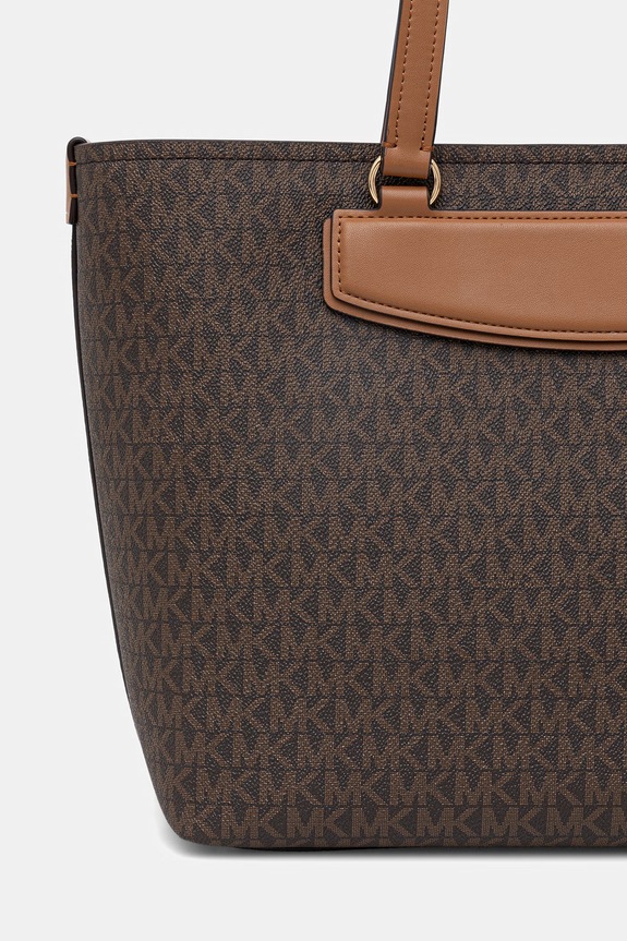 Accesorii MICHAEL Michael Kors geantă shopper de damă cu imitație de piele 30S6GTVT2B maro