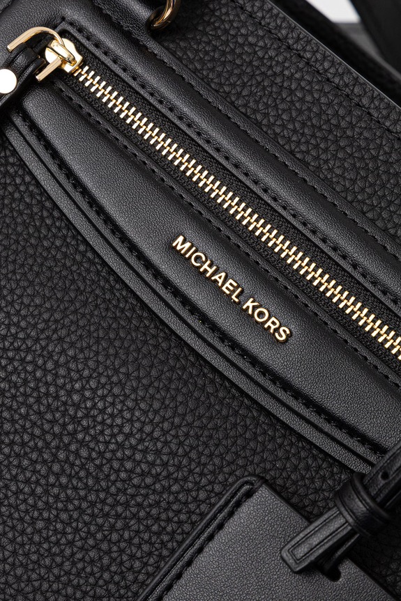 MICHAEL Michael Kors torebka shopper damska skórzana czarny 30S6GTVT2L
