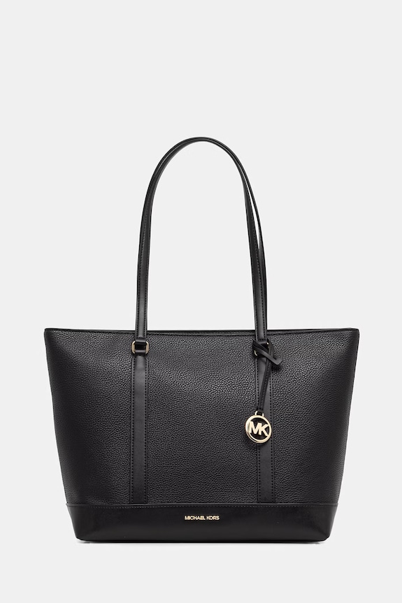 Dámska kabelka typu shopper z imitácie kože MICHAEL Michael Kors čierna 30S6G3PT3V