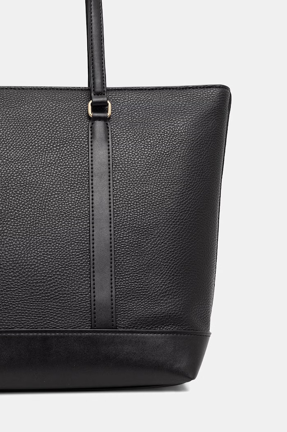 Doplnky Dámska kabelka typu shopper z imitácie kože MICHAEL Michael Kors 30S6G3PT3V čierna