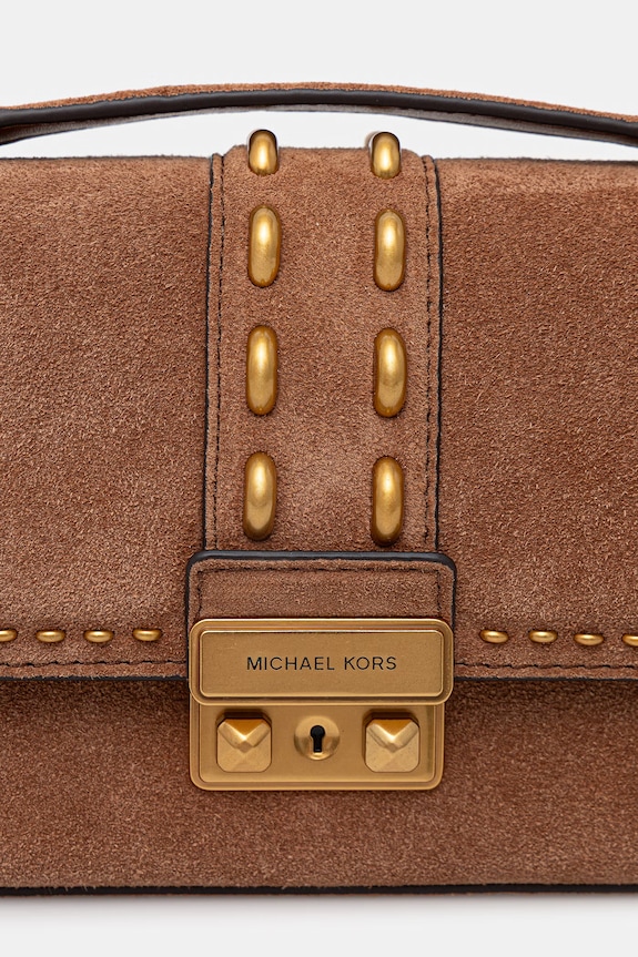 Torbica iz semiša MICHAEL Michael Kors rjava 30S6A2RL5S