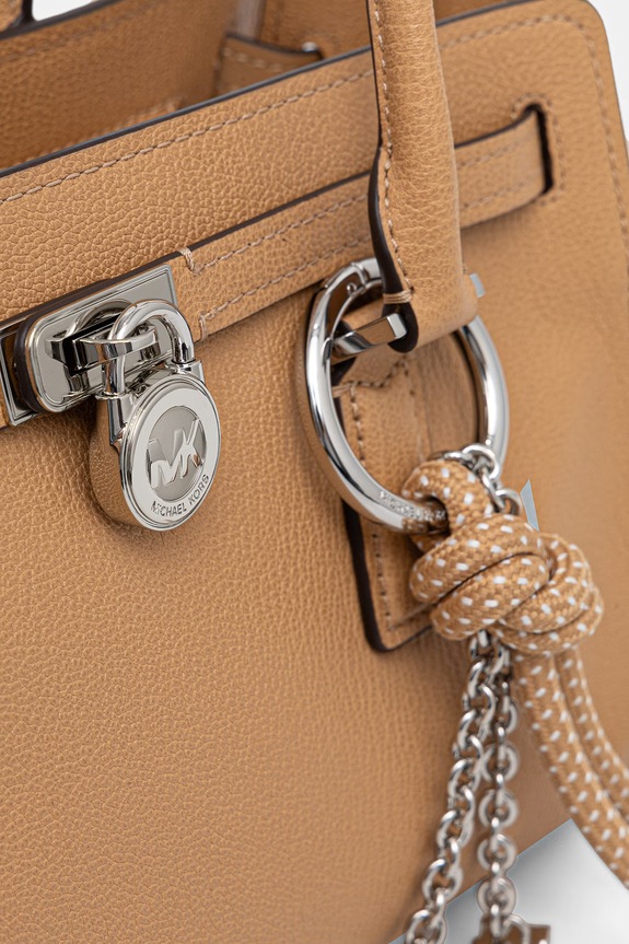 MICHAEL Michael Kors tote torba za žene kožna smeđa 30F5SNXT0L