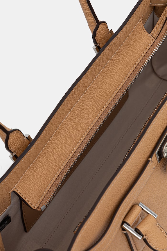 MICHAEL Michael Kors tote torba za žene kožna 30F5SNXT0L smeđa