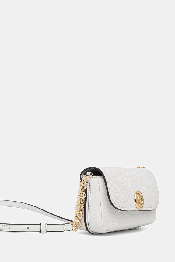 MICHAEL Michael Kors torebka skórzana 32S6GY5C5L biały SS26