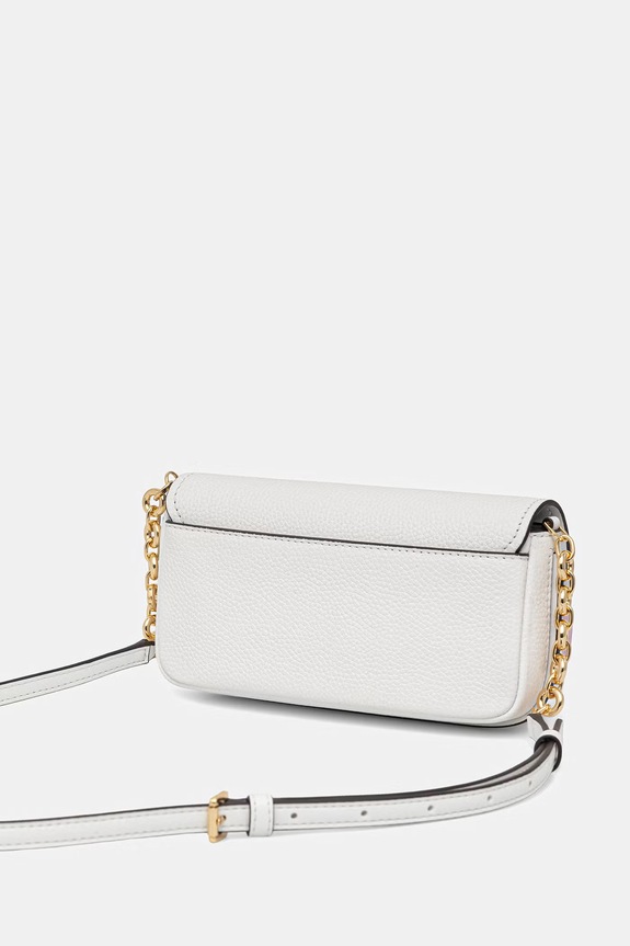 Akcesoria MICHAEL Michael Kors torebka skórzana 32S6GY5C5L biały