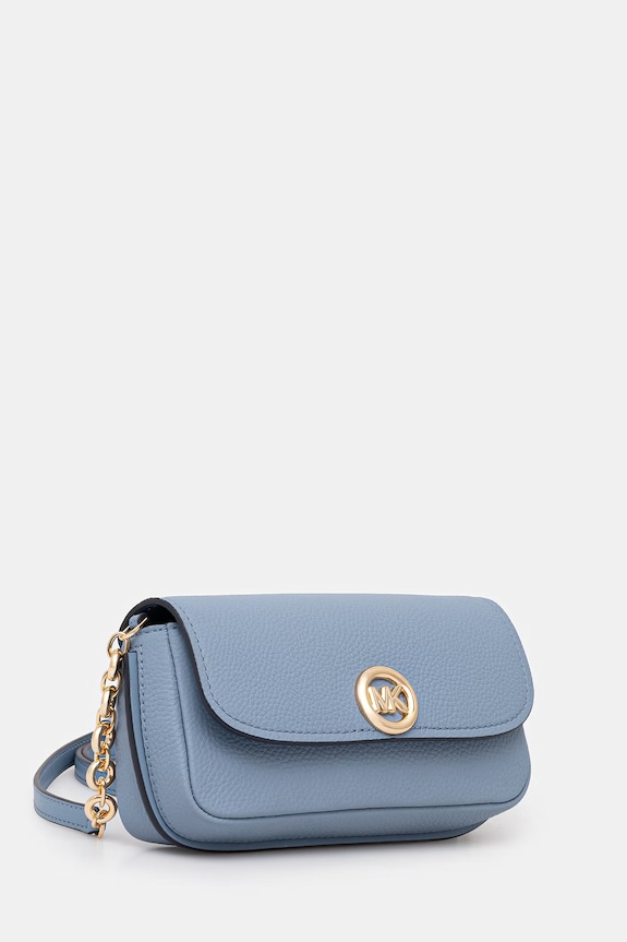 MICHAEL Michael Kors torebka skórzana 32S6GY5C5L turkusowy SS26