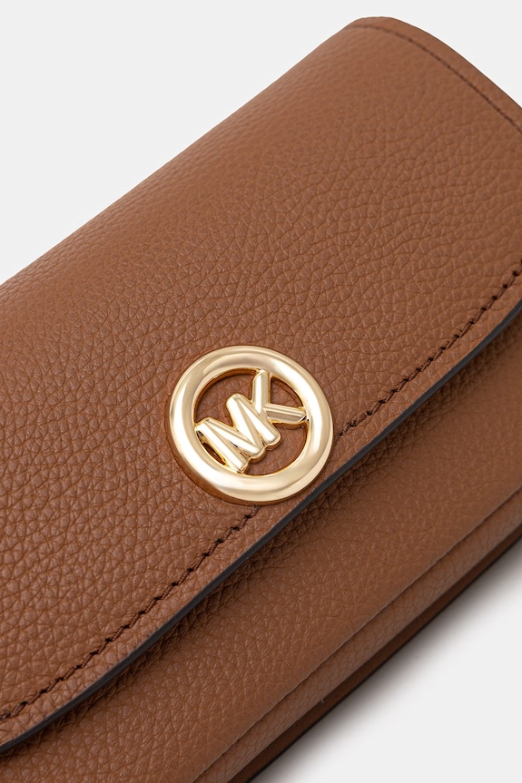 Δερμάτινη τσάντα MICHAEL Michael Kors καφέ 32S6GY5C5L