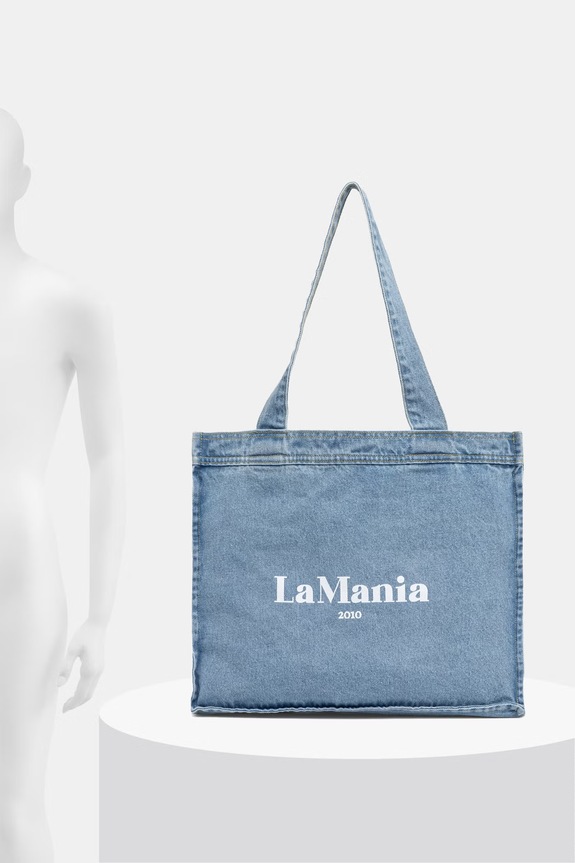 La Mania tote bag pentru femei, din denim DARLING LM.DARLING