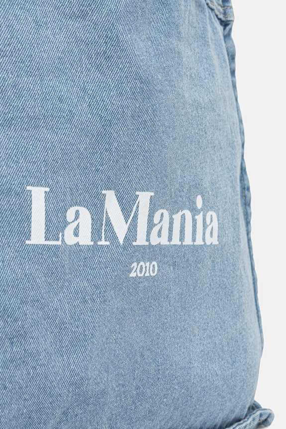 La Mania tote bag pentru femei, din denim DARLING albastru LM.DARLING