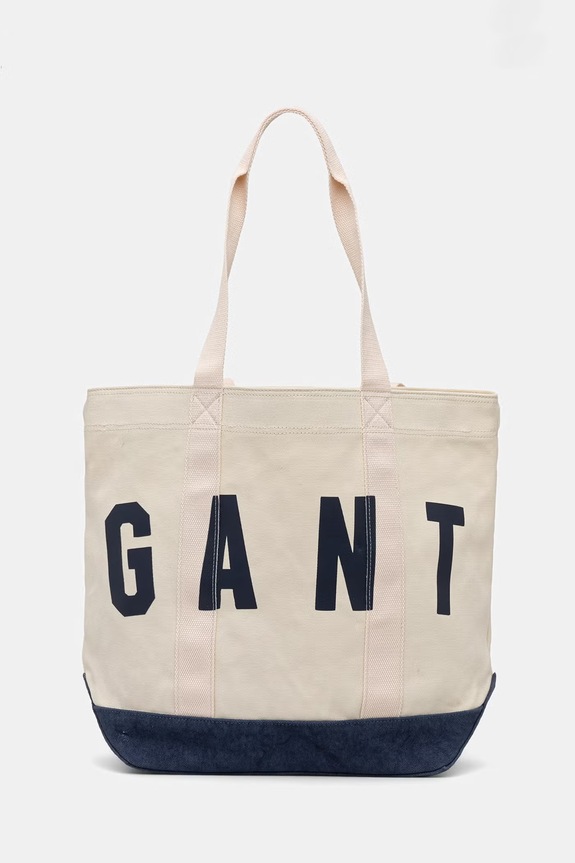 Gant torebka damska bawełniana beżowy 9970222