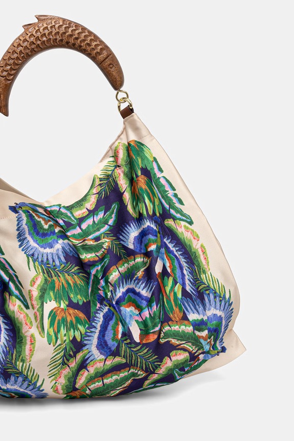 Farm Rio shopper γυναικεία μπεζ 362837