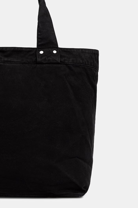 Akcesoria Martine Rose Bondage torebka tote damska bawełniana 1207WP22001 czarny