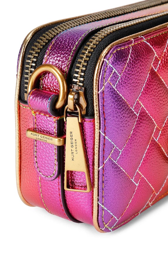 Kurt Geiger London geantă crossbody pentru femei, din piele 5579599119 multicolor