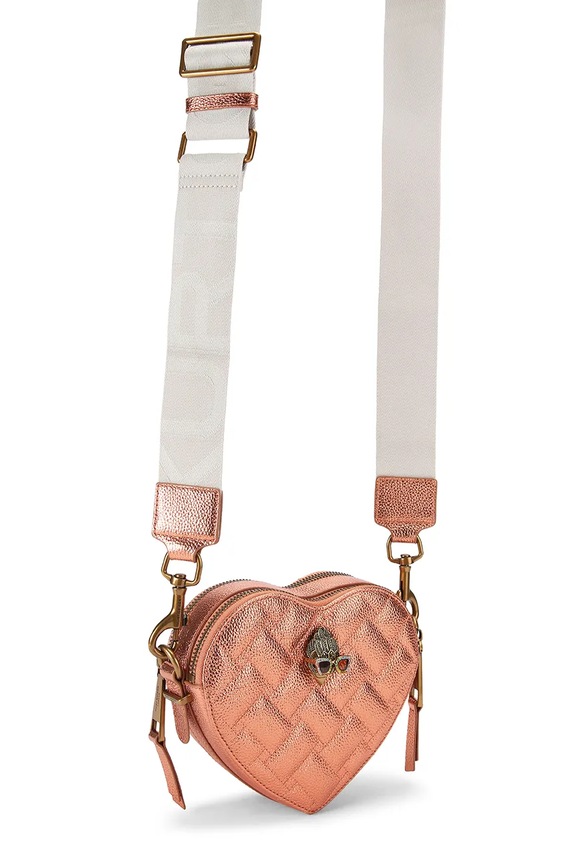 Kurt Geiger London Crossbody torba za žene kožna 5394691109 narančasta SS26