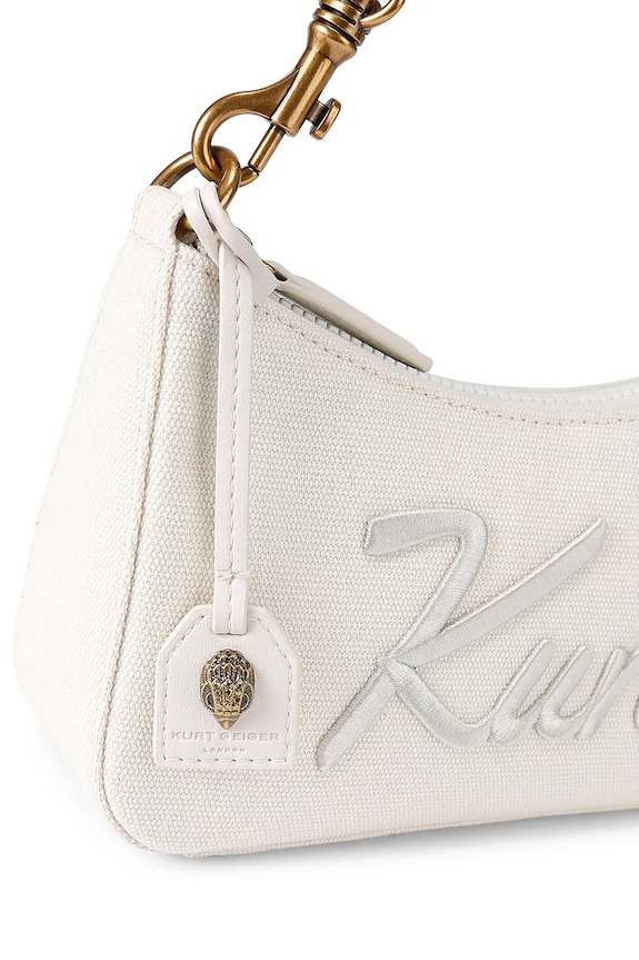 Kurt Geiger London crossbody torba za žene pamučna bijela 5587210609