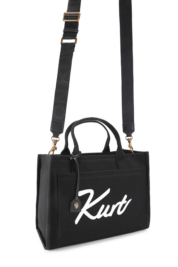 Kurt Geiger London tote torba za žene pamučna 5570700609 crna SS26