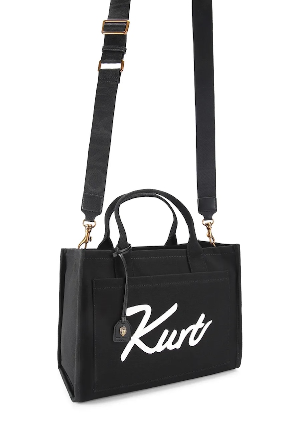 Kurt Geiger London tote torba za žene pamučna 5570700609 crna SS26