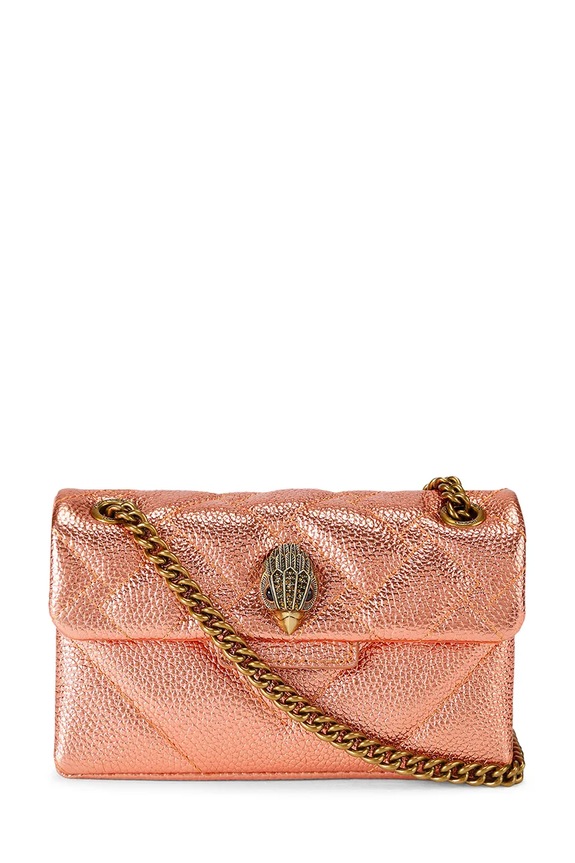 Kurt Geiger London crossbody torba za žene kožna narančasta 5580991109