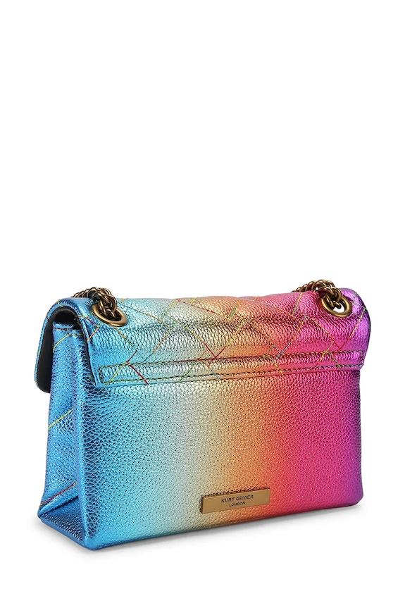 Doplňky Kurt Geiger London crossbody kabelka dámská kožená Kensington 5017399119 vícebarevná