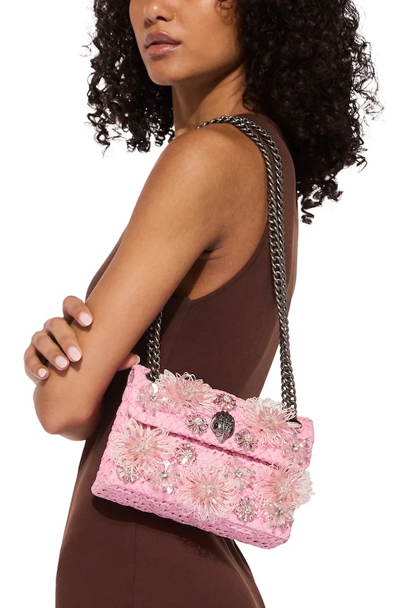 Kurt Geiger London crossbody torba za žene Raffia Mini Kensington 5603498999