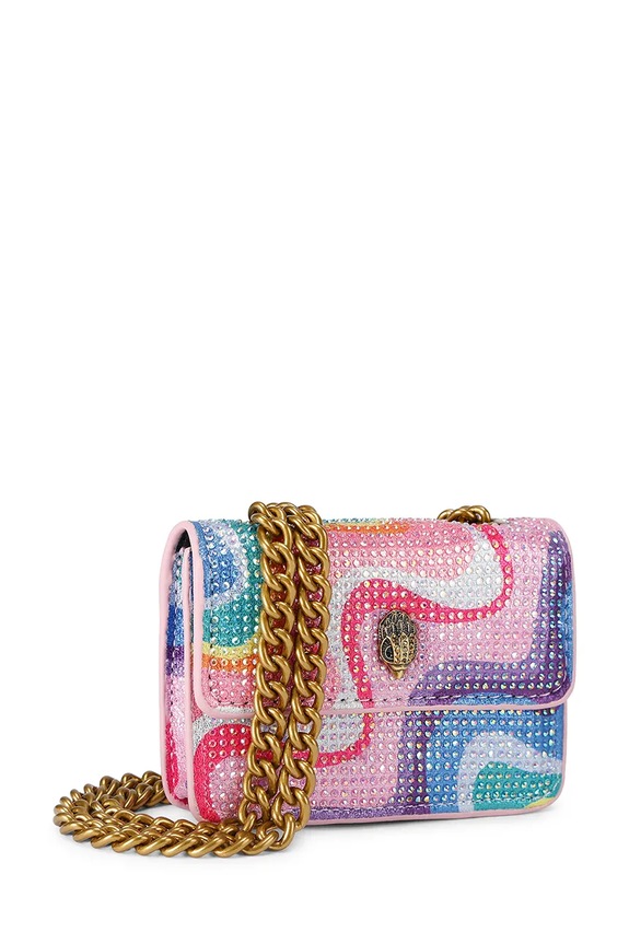 Kurt Geiger London torebka crossbody damska Micro Kensington 5364569689 multicolor SS26