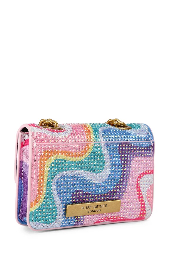 Akcesoria Kurt Geiger London torebka crossbody damska Micro Kensington 5364569689 multicolor